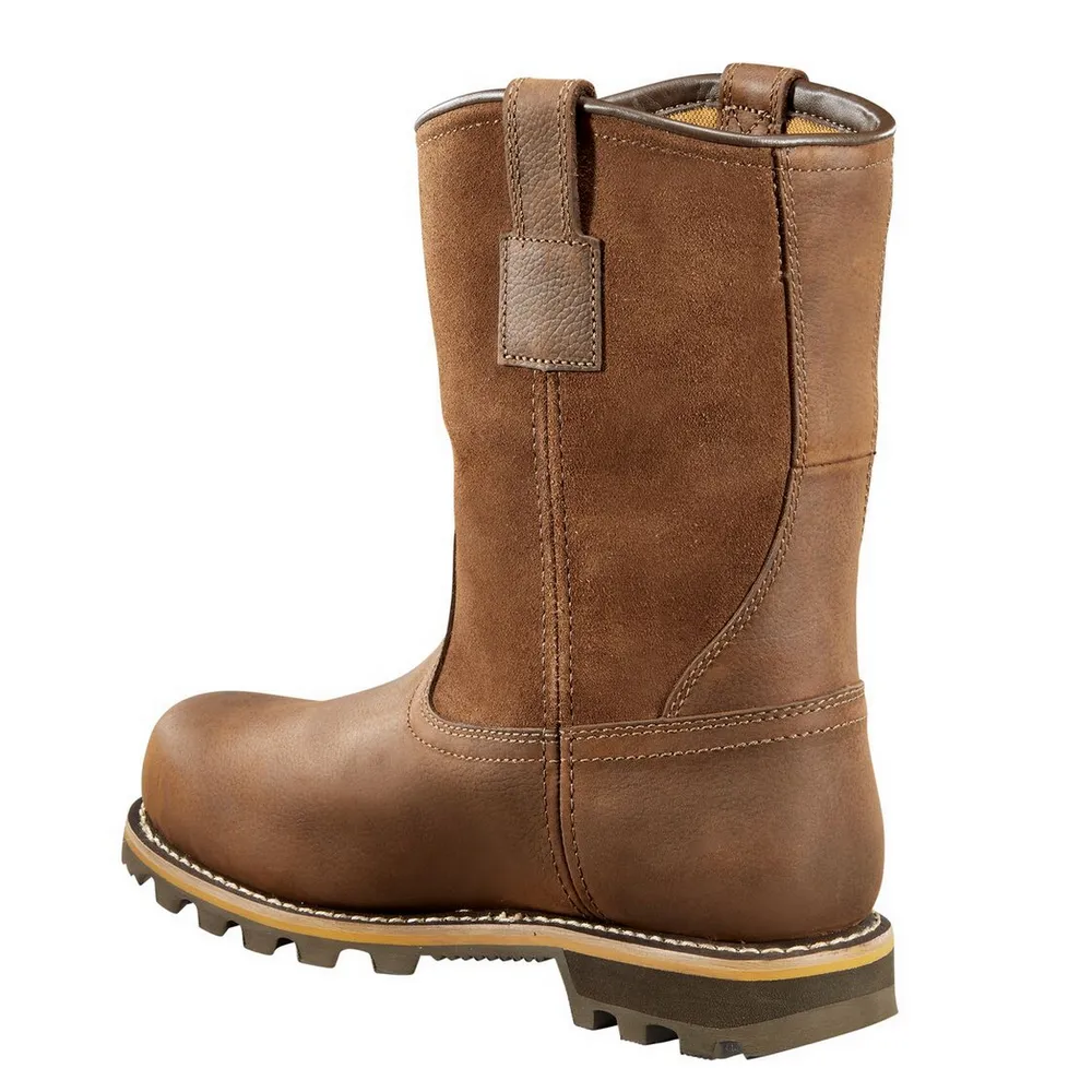 10-INCH NON-SAFETY TOE WELLINGTON - BRN-Dark Bison Oil Tanned | Carhartt CMP1053