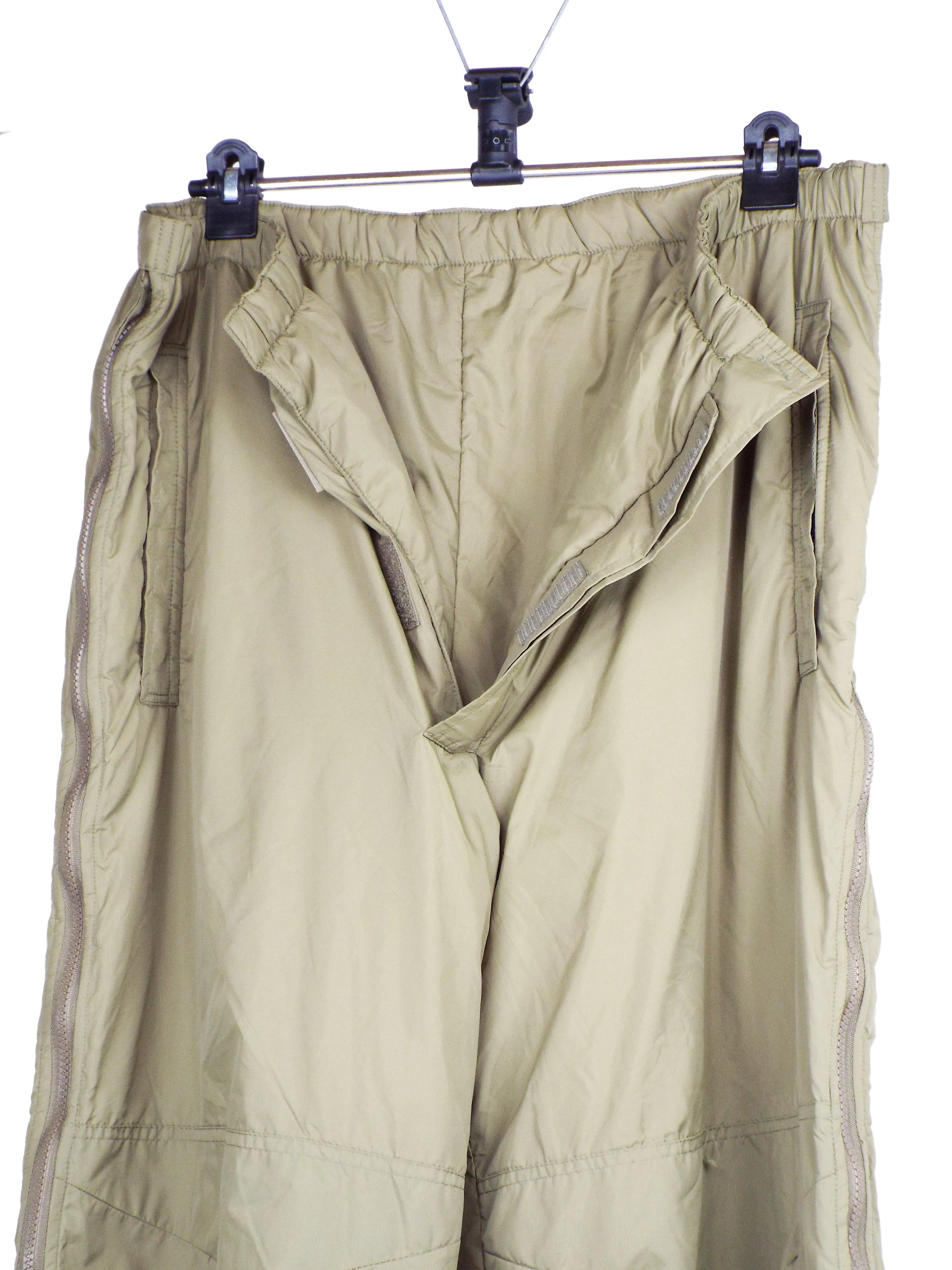**Unissued British Soft Insulated Cold Weather Over-Trousers with Full-Length Side Zips**