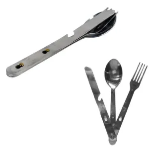 Camping Cutlery Set (Stainless Steel)