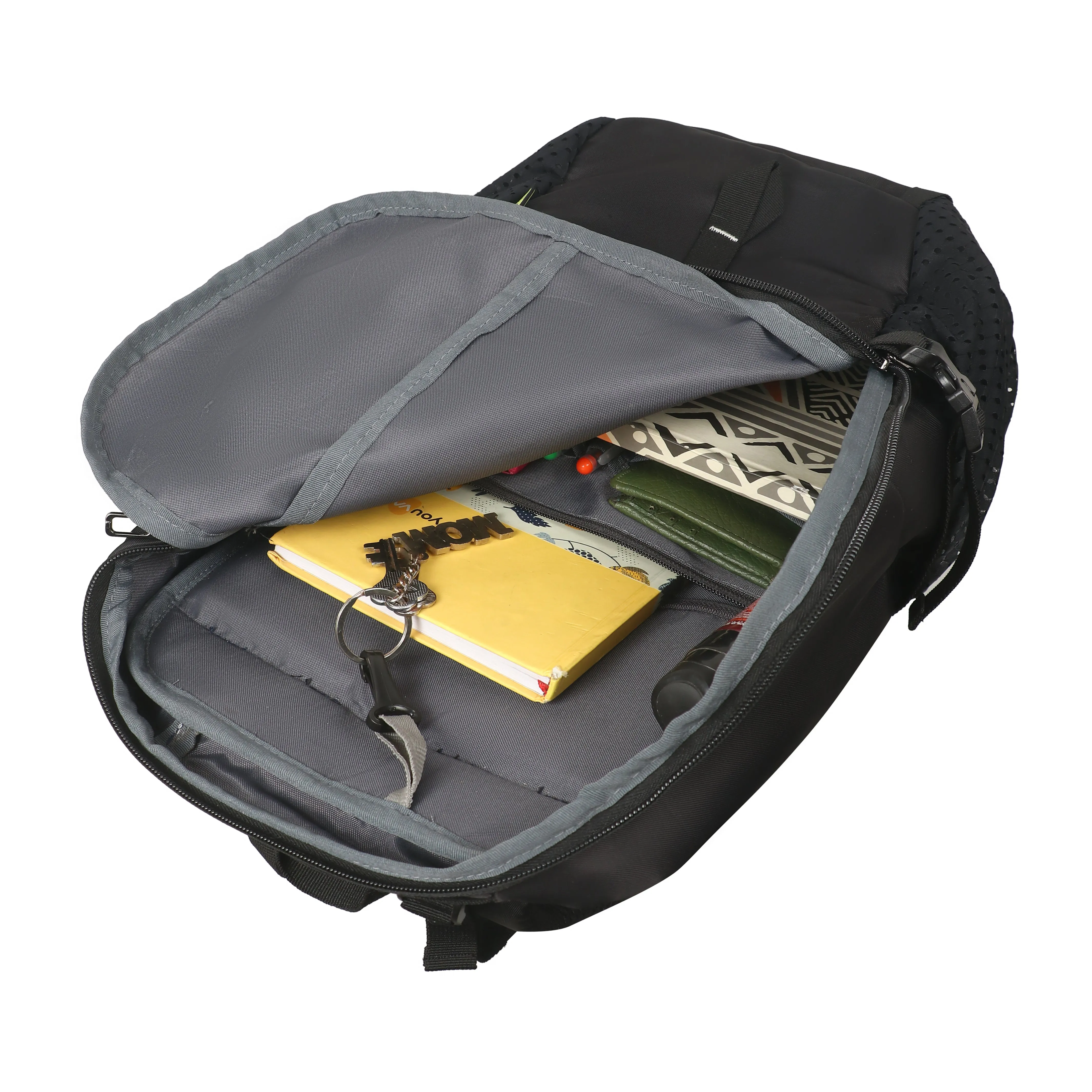 Corba Large 37 L Backpack Adventure Unisex Bag Black