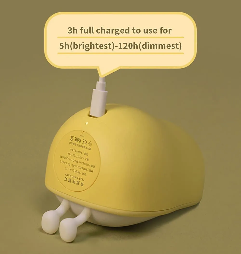 Cute Pear Night Lamp