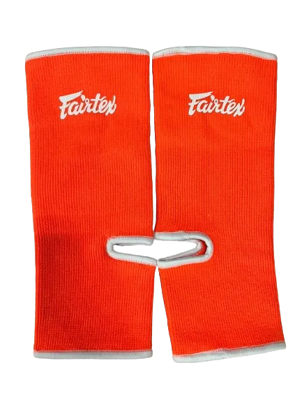 Fairtex AS1 Ankle Guards Orange