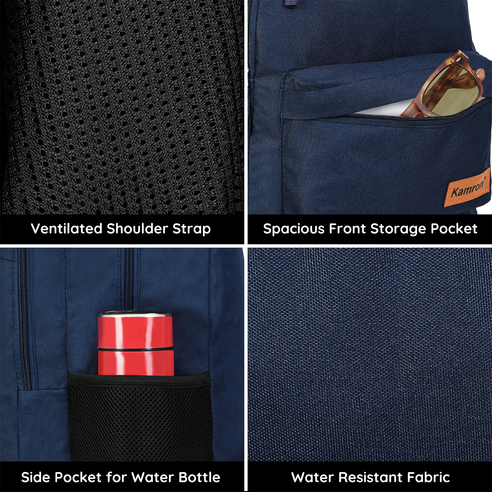 Kamron Series 2 Casual Backpack - 36 ltrs (Blue)