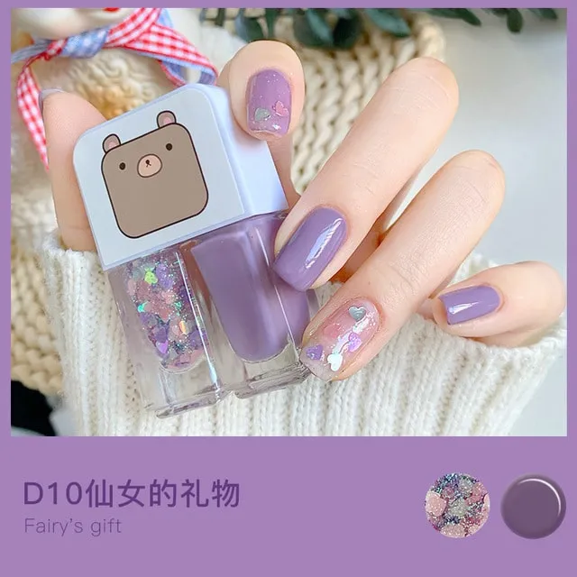 Kawaii Gemini Nail Polish Set
