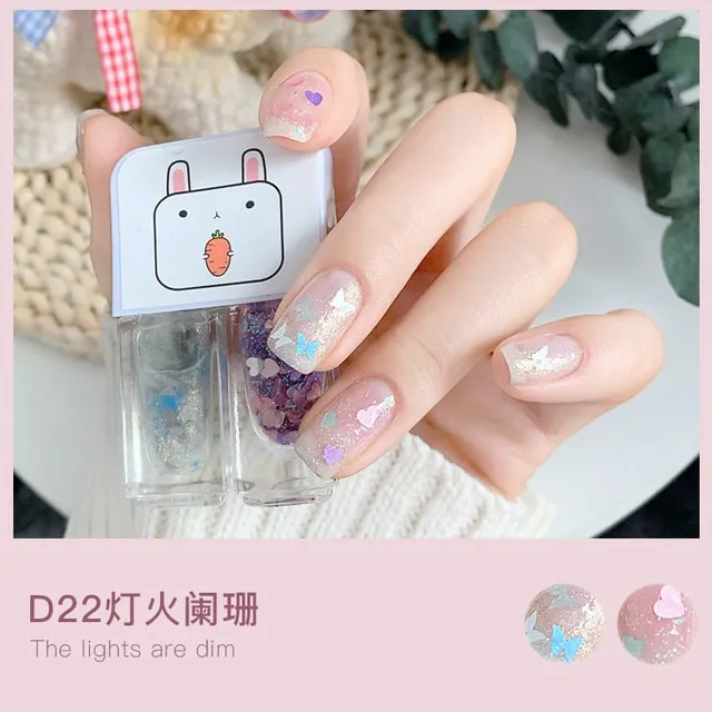 Kawaii Gemini Nail Polish Set