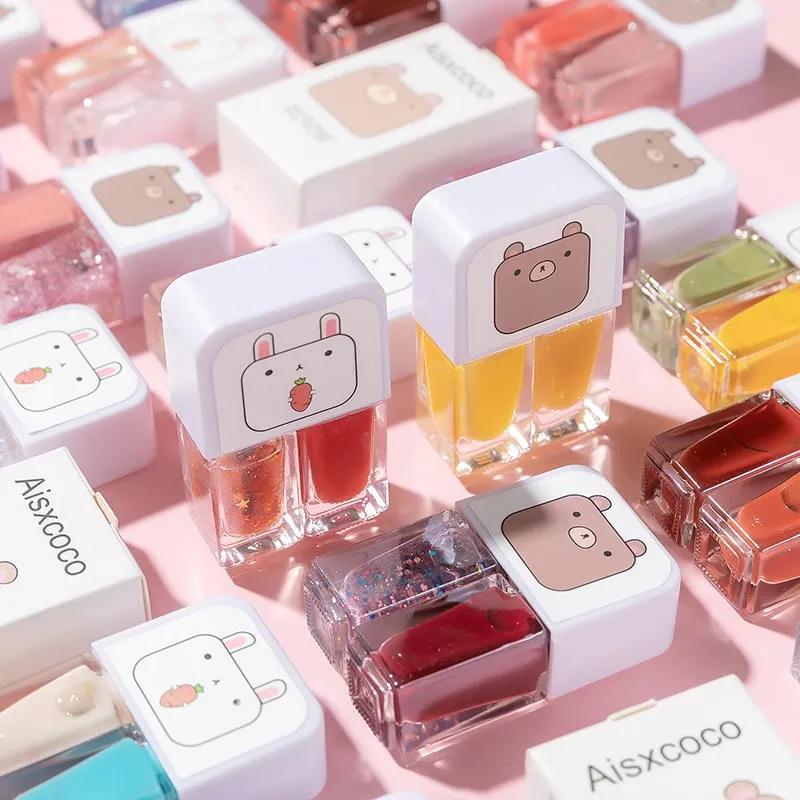 Kawaii Gemini Nail Polish Set