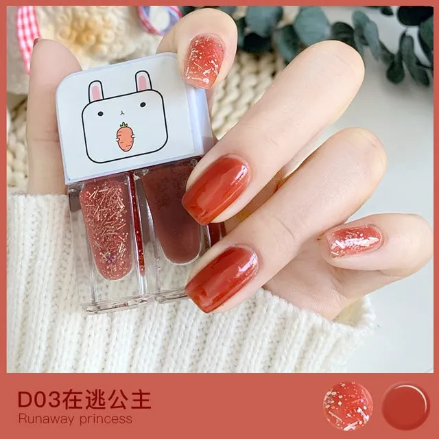 Kawaii Gemini Nail Polish Set