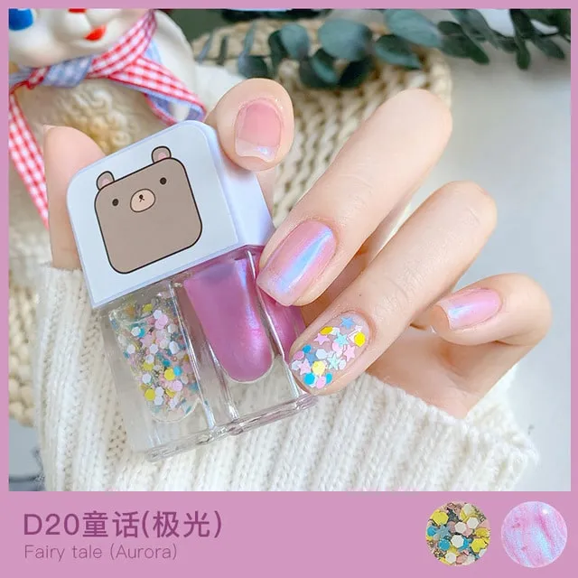 Kawaii Gemini Nail Polish Set