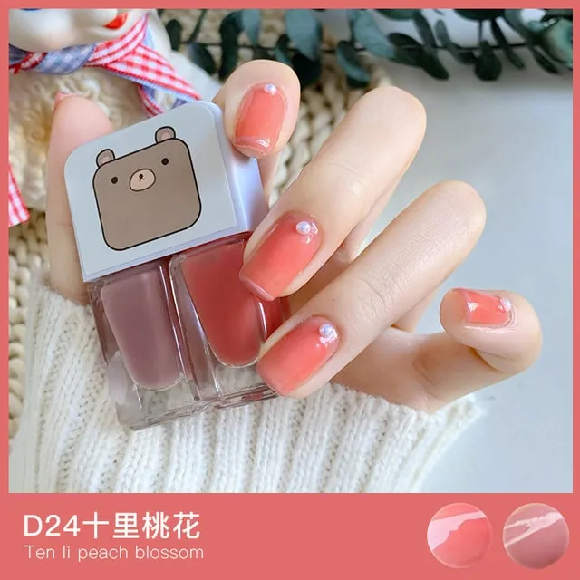 Kawaii Gemini Nail Polish Set