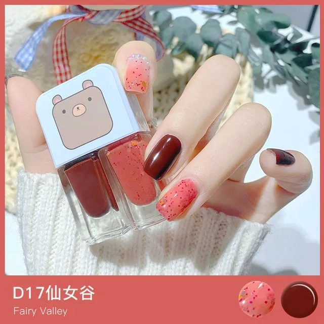 Kawaii Gemini Nail Polish Set