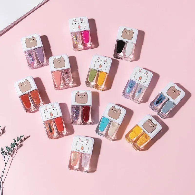 Kawaii Gemini Nail Polish Set