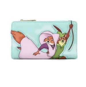 Loungefly x Disney Robin Hood Rescues Maid Marian Flap Purse