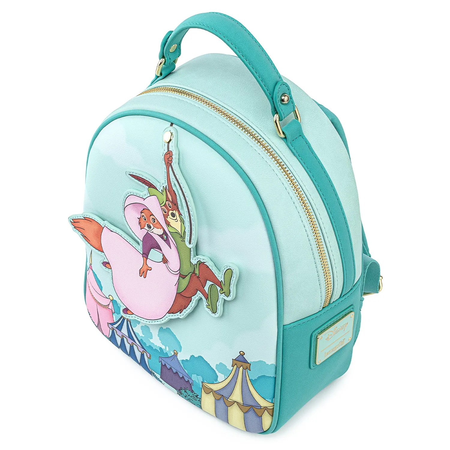 Loungefly x Disney Robin Hood Rescues Maid Marian Mini Backpack