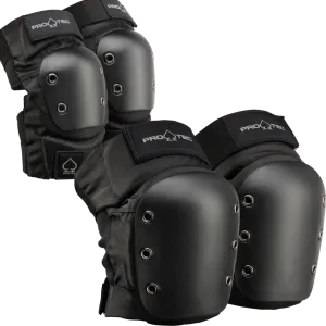 Pro-Tec Knee & Elbow Pack - Black
