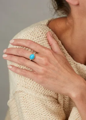 Sleeping Beauty Turquoise Ring