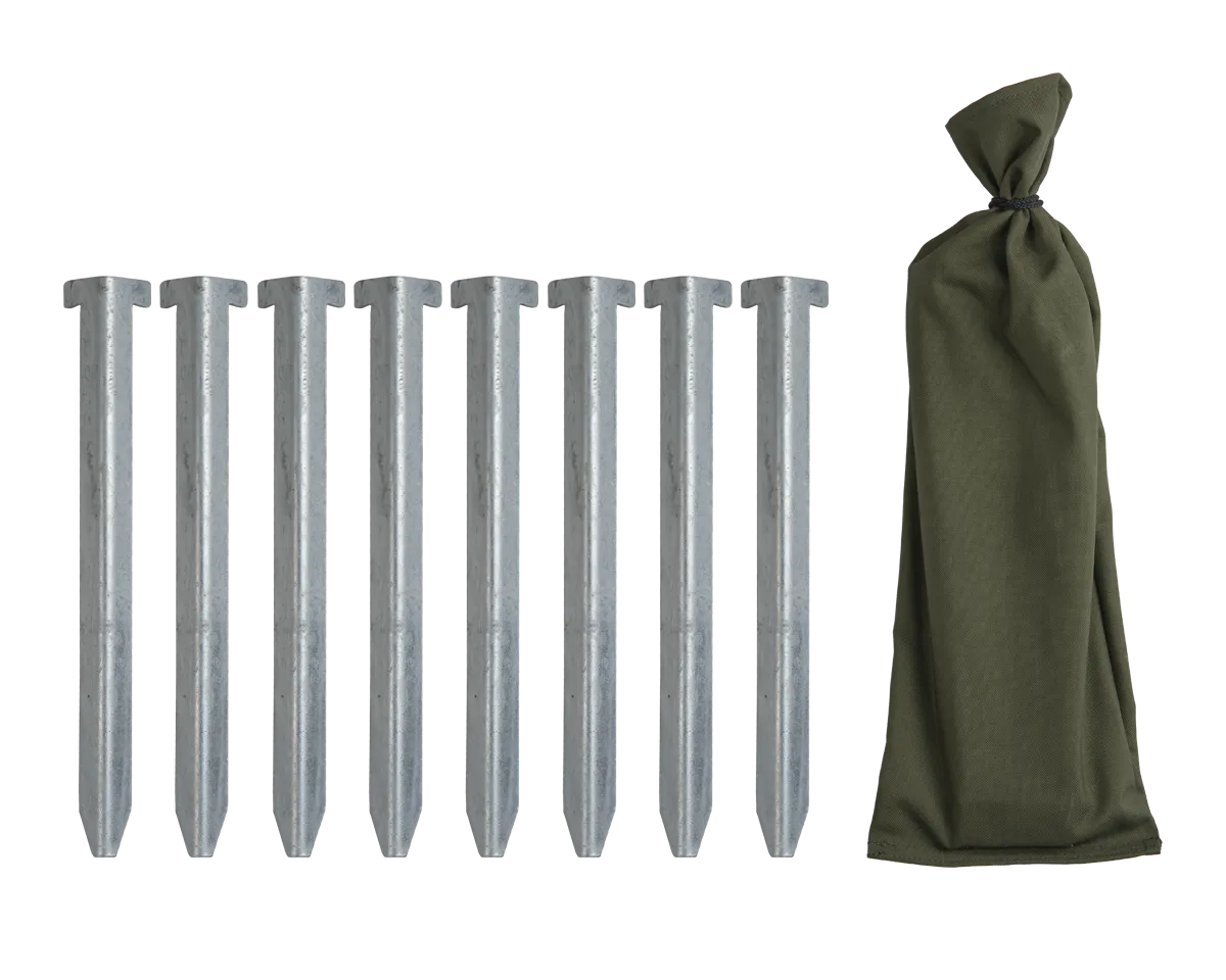 Tent stake set