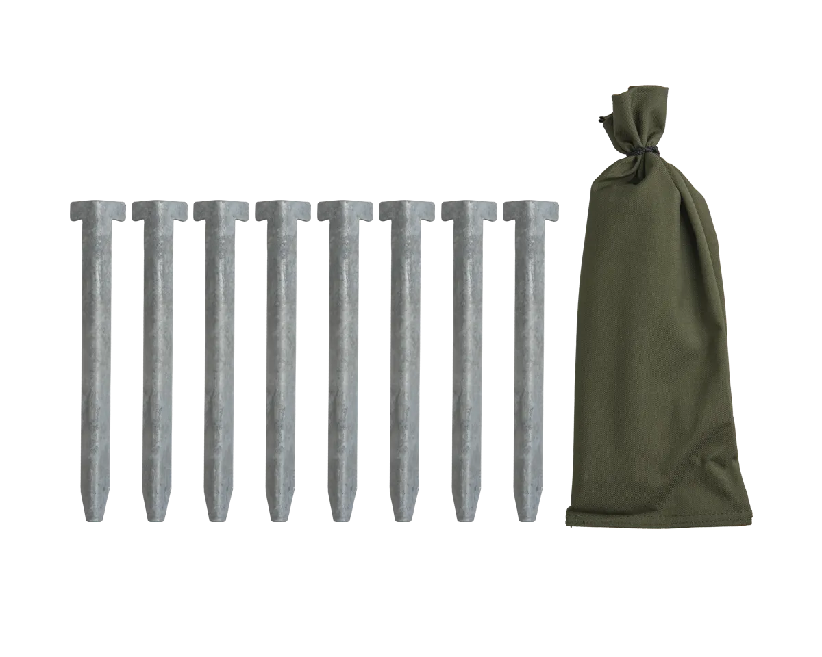 Tent stake set